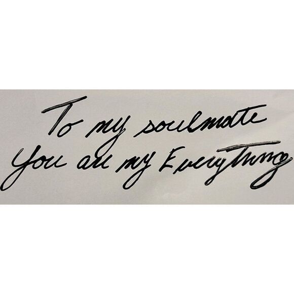 Personalized Photo and Handwriting Keychain - Antiqued Leather and Wood - Picture 4 of 8